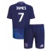 Maillot de foot Leeds United Daniel James #7 Troisième vêtements enfant 2024-25 Manches Courtes (+ pantalon court)